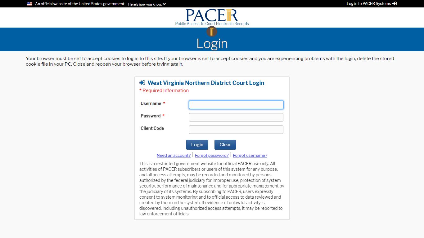 CM/ECF - U.S. District Court:wvnd